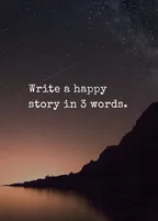 1 SBD Giveway - Write a Happy Story in 3 Words! (Winner Announcement) thumbnail